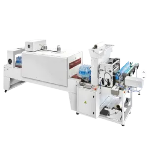 FULLY AUTOMATIC for Milk Glass Bottle Juice Oil Heat Tunnel Sleeve Shrink Wrapping Machine