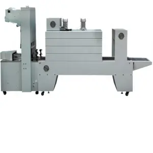 Electric Semi-Automatic PE Film Bottle Water Beverage Shrink Heating Tunnel Wrapping Packing Machine for Food