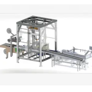 Pick up Place Bags Sachet Into Carton Packer,robotic Bag Machine Robotic Arm Carton Packing Machine