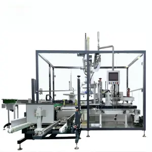 Automatic case Packer with Robot Arm Carton Box Packing Machine for Food/cosmetic/health Care/milk/juice/ Can