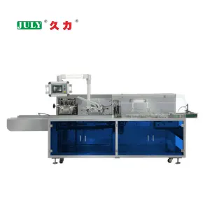 Paper Box Folding Beverages Food Cosmetic Bottle Packing Cartooning Machine Fully Automatic Cartoning Machine