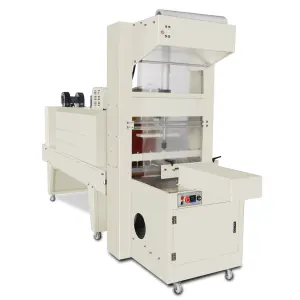 Automatic Electric Pe Shrink Film Shrinking Bottle Sleeve Heat Shrink Wrap Cutting and Sealing Packing Machine