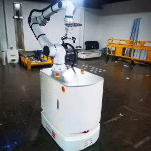 Payload 100kg Seer AGV with Cobotic Arm Grasping Solution