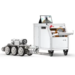 Witson HD Pipe Inspection Robot with Dual Camera Head and Crawler system