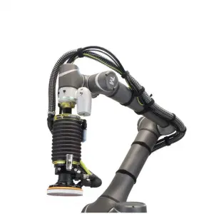 TM12S Collaborative Robot Arm Polishing Cobot 12kg Payload 1300mm Reach With Mirka Sander for Metal Sanding Polishing Robot