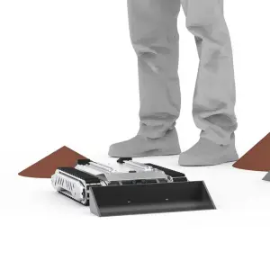 Payload 10KG Magnetic Track Crawler Chassis Wall-climbing Crawler Magnetic Robot for Laser Rust Removal