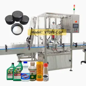 Automatic Capper Sunflower Oil Bottle Cap Screwing Tightening Machine Cap Picking Pressing Capping Machine