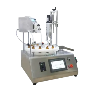 Automatic 1ml-10ml Liquid Glass Vial Filling Crimping Capping Machine Small Bottle Packaging Machine