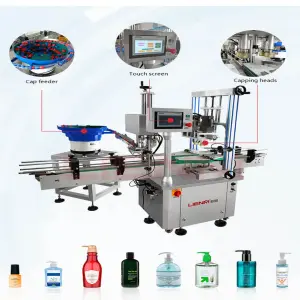 Customization Automatic Bottle Ropp Vial Filling and Capping Machine Small Bottle Plastic Capping Machine