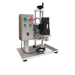 Electric Manual Pet Bottle Small Plastic Lid Screw Closer Twist Off Electric Semi-auto Capping Machine