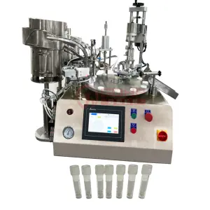 Automatic Single-Station Automatic desktop Liquid Filling Counting Capping Machine for small business and small bottle