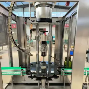 Glass Bottle Screw Capping Machine Automatic Sealing for Aluminum Cap Aluminium Suppliers
