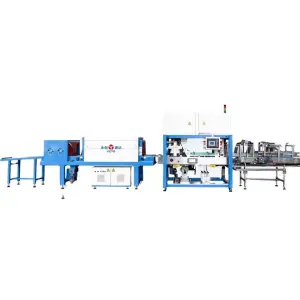 YCTD Electric Tunnel Type Mineral Water Bottle Plastic Film Shrink Machine Top-Notch Glass Bottle Can Sealing PLC Motor