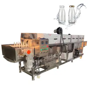 VBJX Automatic Small Glass Plastic Perfume Bottle Bottles Washing and Drying Recycling Filling Machine Machines