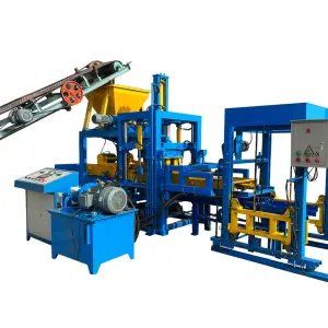 Cement Fully Fly Ash Indian Hydraulic Interlocking Automatic Concrete Brick Making Machine