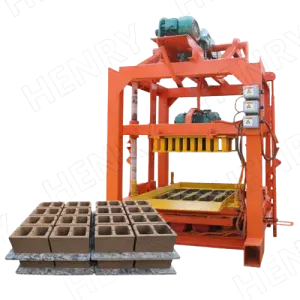 Qt4-40 High Efficient Hollow Brick Machine Manual Wood Block Making Machine
