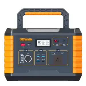 Waterproof Camping 110V 220V Solar Portable Power Station Generator 1000W Power Generator Station Outdoor Home Energy System