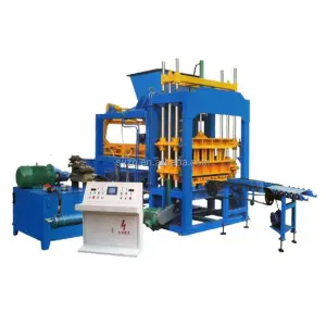 QT5-15 2022 Automatic Concrete Cement Clay Brick and Block Making Machine Sand Hollow Paving Stone Construction Machine