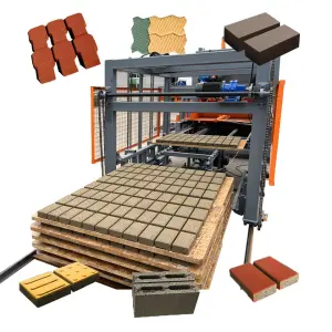 QT12-15 Cement Plant Production Line Block Make Machine Paver Making Machine Interlocking Automatic Cement Brick Making Machine
