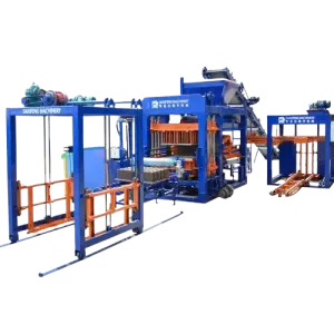 Qt6 15 Medium Cement Cinder Road Brick Paving Making Machine Concrete Block Making Machine in Dhaka Bangladesh