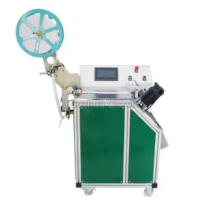Automatic Elastic Band / Braided Strap / Ribbon Ultrasonic Cutting Machine