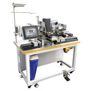 High Speed Automatic Elastic Band Joining Sewing Machine Underwear Underpants Sewing Machine High Speed Bartacking Machine