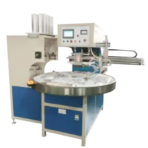 Auto Card Discharge Heat Pressure Blister Sealing Packaging Machine