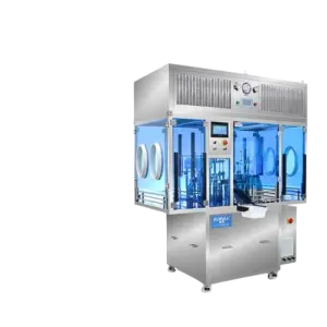 Automatic High Viscosity Liquid Vegetable Protein Injection Packaging Machine Equipment Vacuum Filling and Stoppering Machine