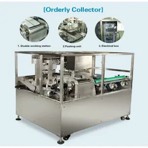 Condom Stick Pack Cartoning Machine Sex Aids Small Sachet Ordered Sorting Machine Disposable Gloves Packing Packaging Line