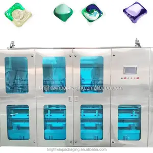 Full Automatic Detergent Laundry Pods Packing Machine Detergent Pod Filling Machine