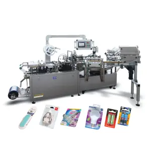 Automatic Multi-Function Blister Packaging Machine for Paper Plastic Card for Food Chemicals Stationery
