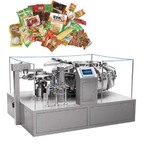 Full-automatic Modified Atmosphere Packaging Machine Spice Packaging Machine Combination Scale Packaging Machinery Manufacturer
