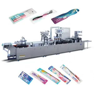 Intelligent high-yield toothbrush blister packaging machine