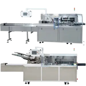 Fully Automatic Cartoning Machine for Soap Blister Plate Sachet Bottle Box Packaging