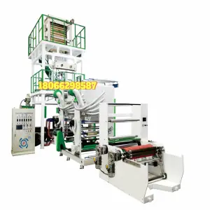Film Blowing Machine Plastic Extruder with Printer