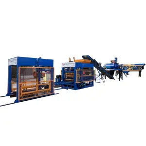 QT5-15 Fully Automatic Paver Molds for / Concrete Paver Equipment / Concrete Pave Block Forming Machine