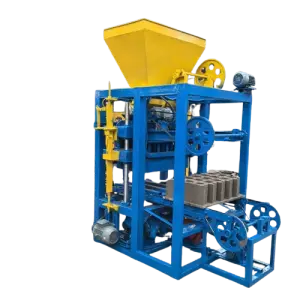 4-26 Automatic Paver Laying Brick Making Machine Building Hollow Concrete Cement Brick Moulding Block Making Machine