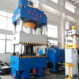 BX 4 Column Forging Sheet Metal Hydraulic Press Machine 500 Ton Deep Drawing Press Machine