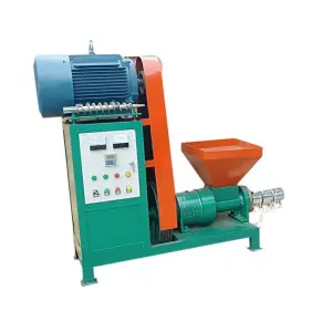 CE Screw Type Wood Sawdust Biomass Briquette Machine