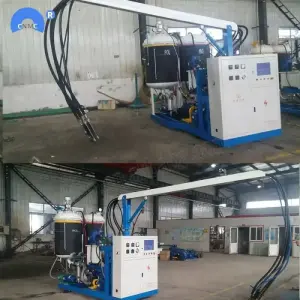 High Pressure Flexible PU Polyurethane Foam Insulation Mixing Injection Machine for Sandwich Panels