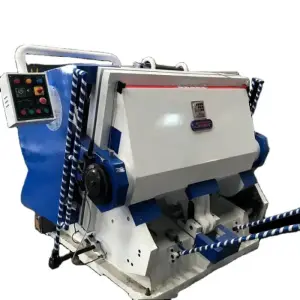 Heavy Duty Automatic Die-Cutting Machine Creasing Punching Cutting Creasing Carton Paper Motor Gear PLC Bearing Pump