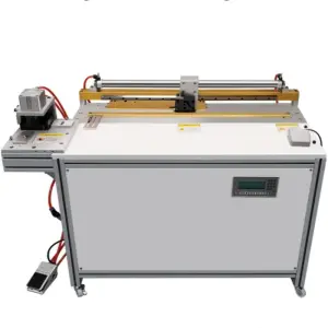 KPC-7008VS Auto Die-cutting and V Slots Grooving Machine With Servo PLC Motor Samples Making of Hardcover and Rigidbox