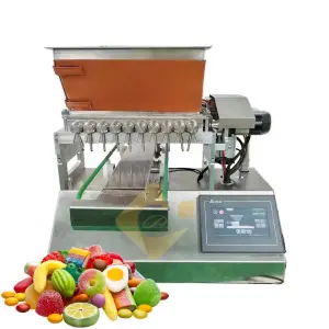 Table Top Manual Chocolate Making Machine Gummy Depositor Automatic Machine
