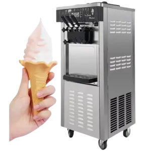 Professional Automatic Commercial Most Popular Soft Ice Cream Machine 220v Single Flavor Small Ice Cream Machines for Home Cones