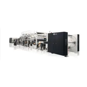 Medical PVC/Fabric Tape/Label Paper Roll Making Machine Double-Sided Melt Adhesive Coating Foil & Plastic Packaging