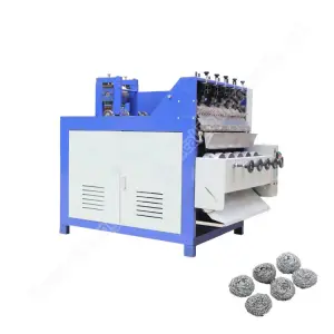 8 4 Balls Stainless Steel Cleaning Wire Ball Dish Scouring Pad Making Machine