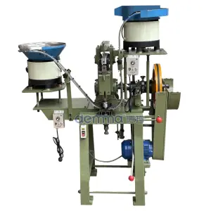 Button Punch Pressing Line Metal Button Attaching Machine for Snap Buttons Making