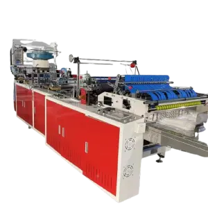 Automatic Button Zipper Machine Pe Bag Making Machine Plastic Zipper Bag Making Machine