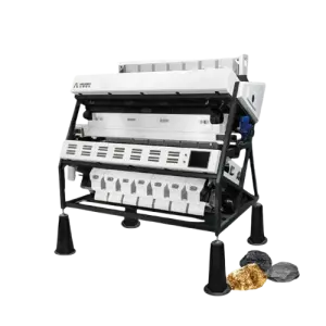 High Capacity Double Belt-Type Industrial Separator Realtech NP CCD Ore Color Sorter for Cobble Ore and Salt & Efficient