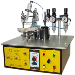 WF-201 High-Speed Automatic Watch Glass Laminating Machine UV Glue Barrel 5-20s Precision Dispensing Testing Equipment